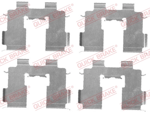 Accessory Kit, disc brake pad
